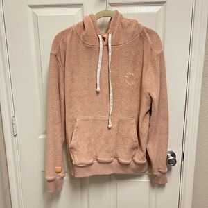 Absorb Island Peach Terry Pool Hoodie